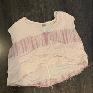 Tye dye crop top